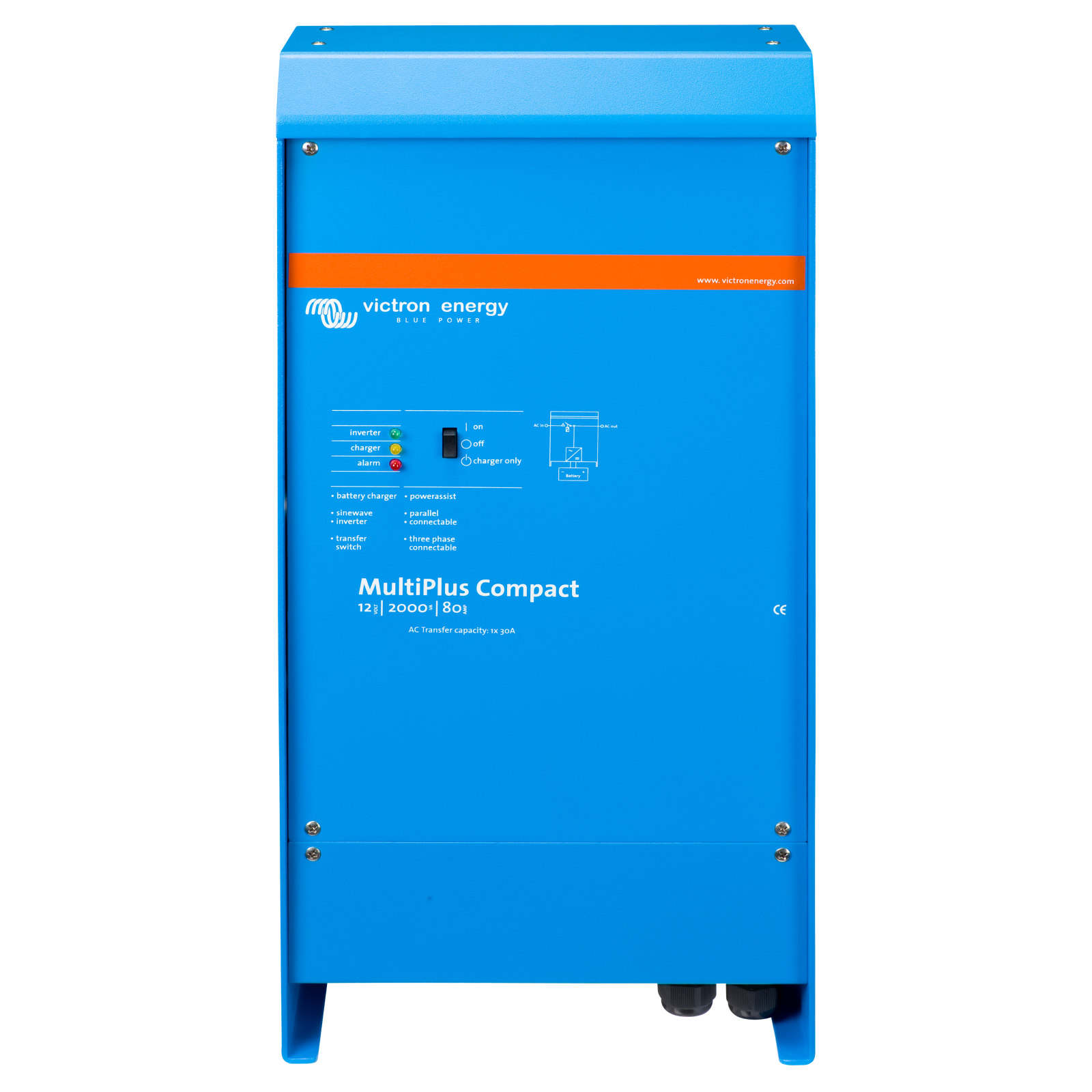 Victron MultiPlus Compact 12/2000/80-50 120V VE.Bus (UL 458)