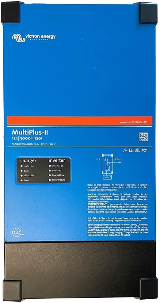 Victron MultiPlus-II 12/3000/120-50 120V 50/60Hz (UL 458)