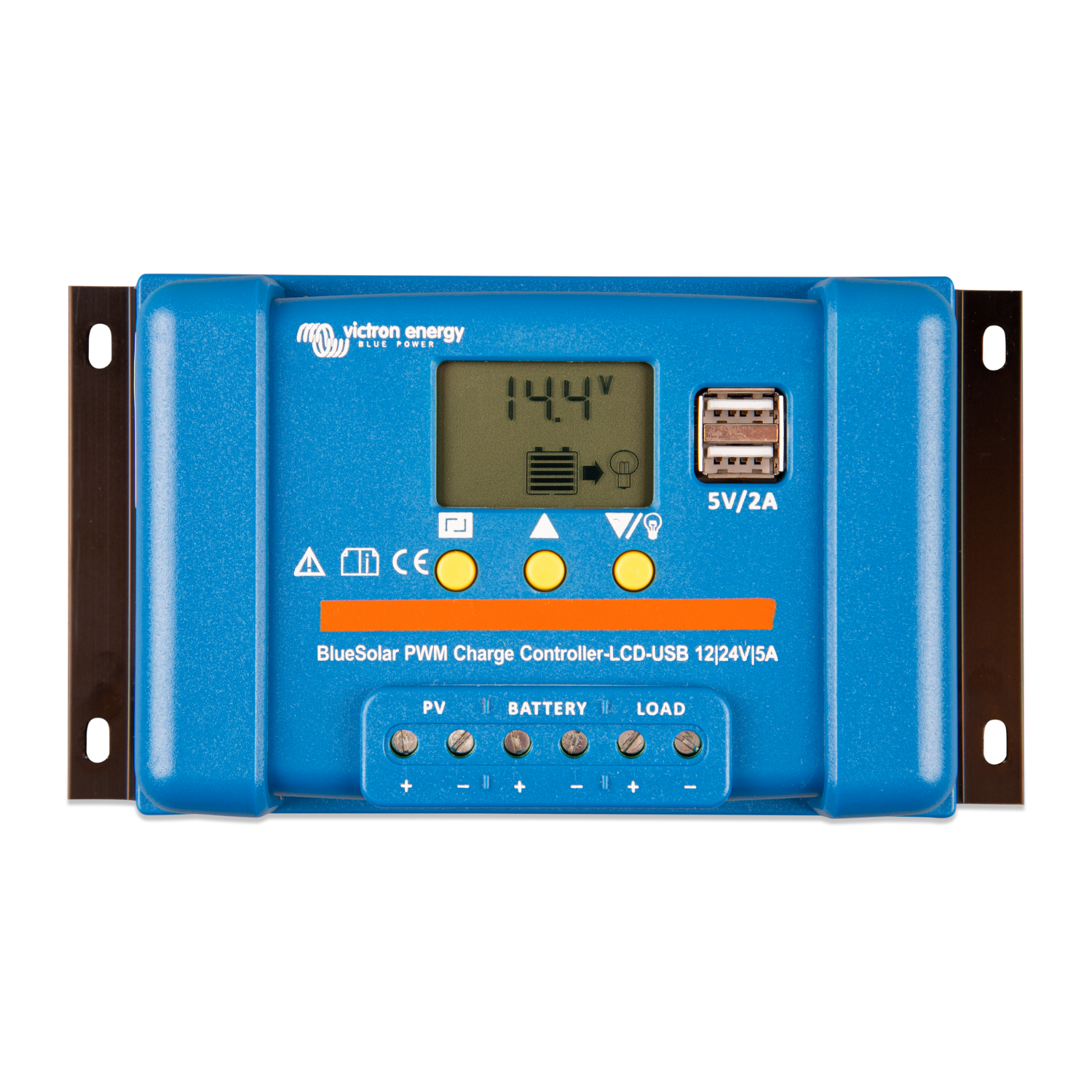 Victron BlueSolar PWM-LCD&USB 12/24V-5A (controlador de carga PWM)