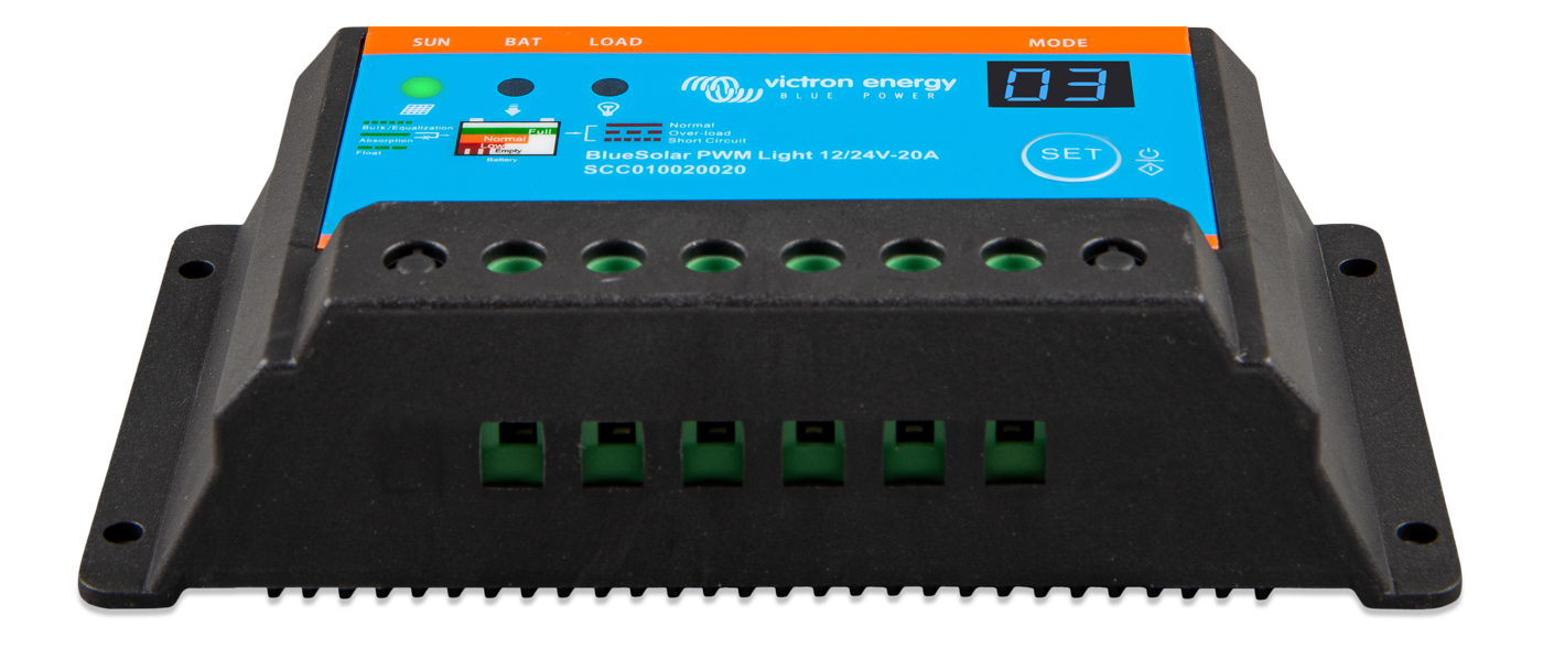 Victron BlueSolar PWM-Light 12/24V-10A (controlador de carga PWM)