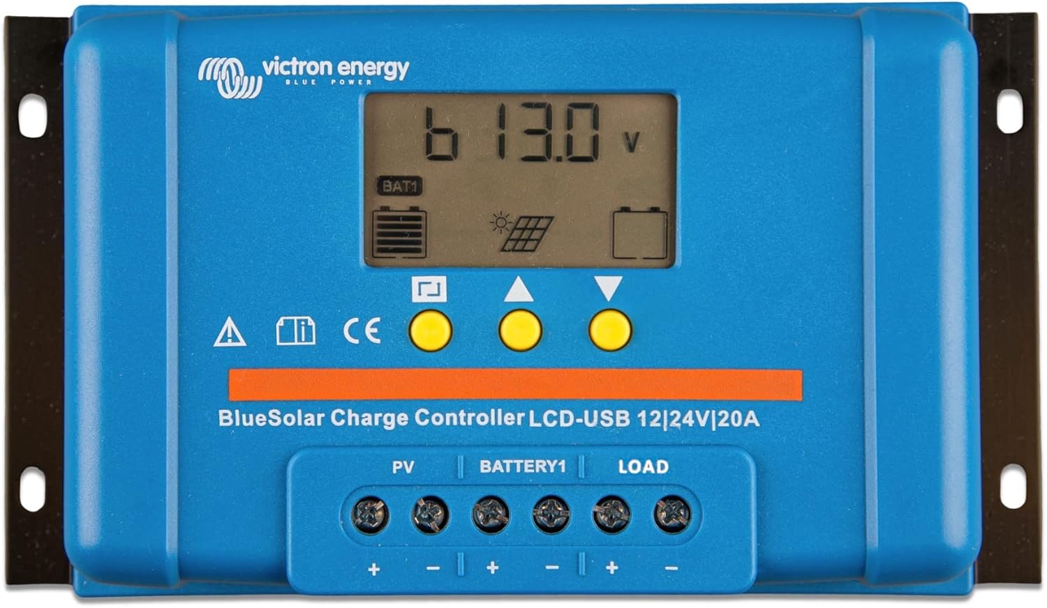 Victron BlueSolar PWM-LCD&USB 12/24V-20A (controlador de carga PWM)